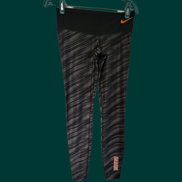 NIKE Cleveland Browns Leggings Dri-Fit NFL Team Apparel XS - Picture 2 of 6